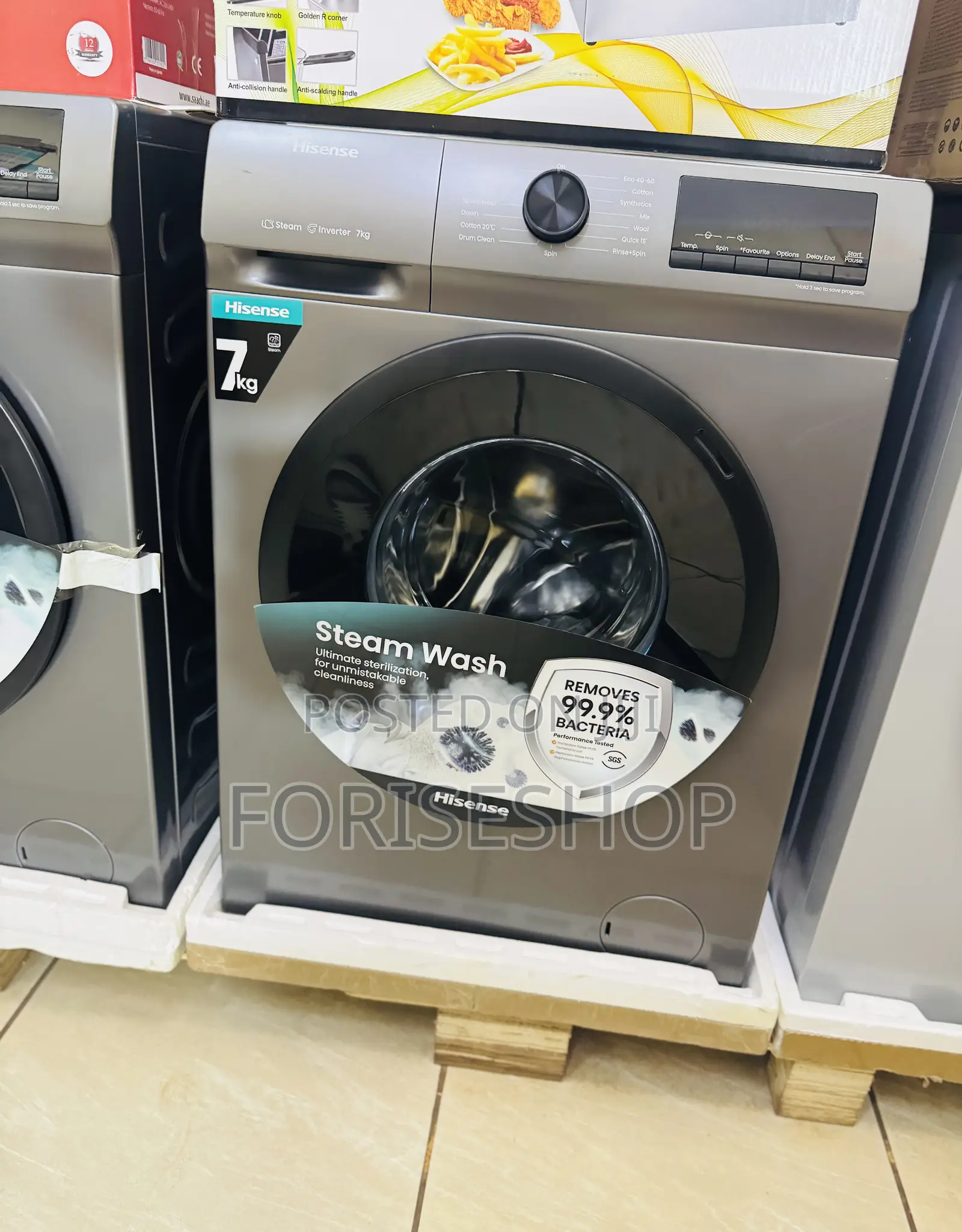 Hisense 7kgs Front Washing Machine With 70% Dryer