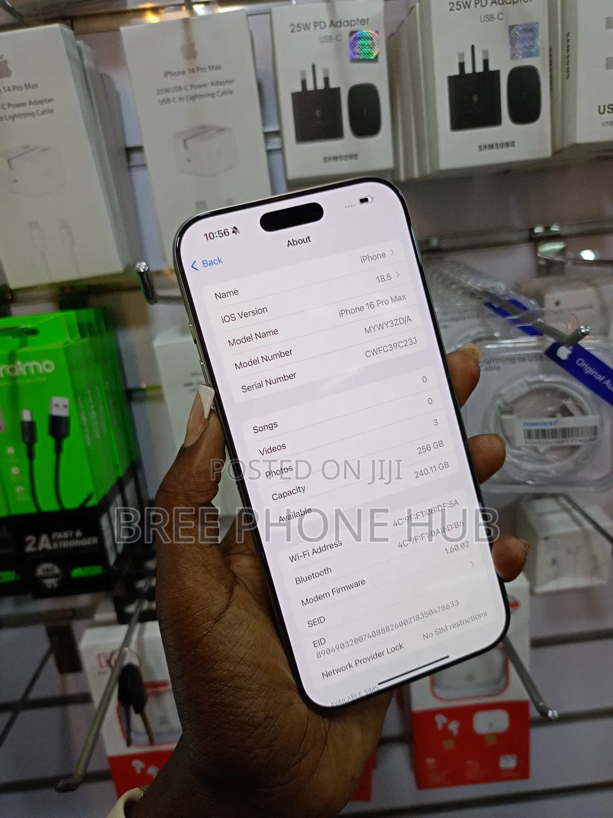 Apple iPhone 16 Pro Max 256 GB Gray