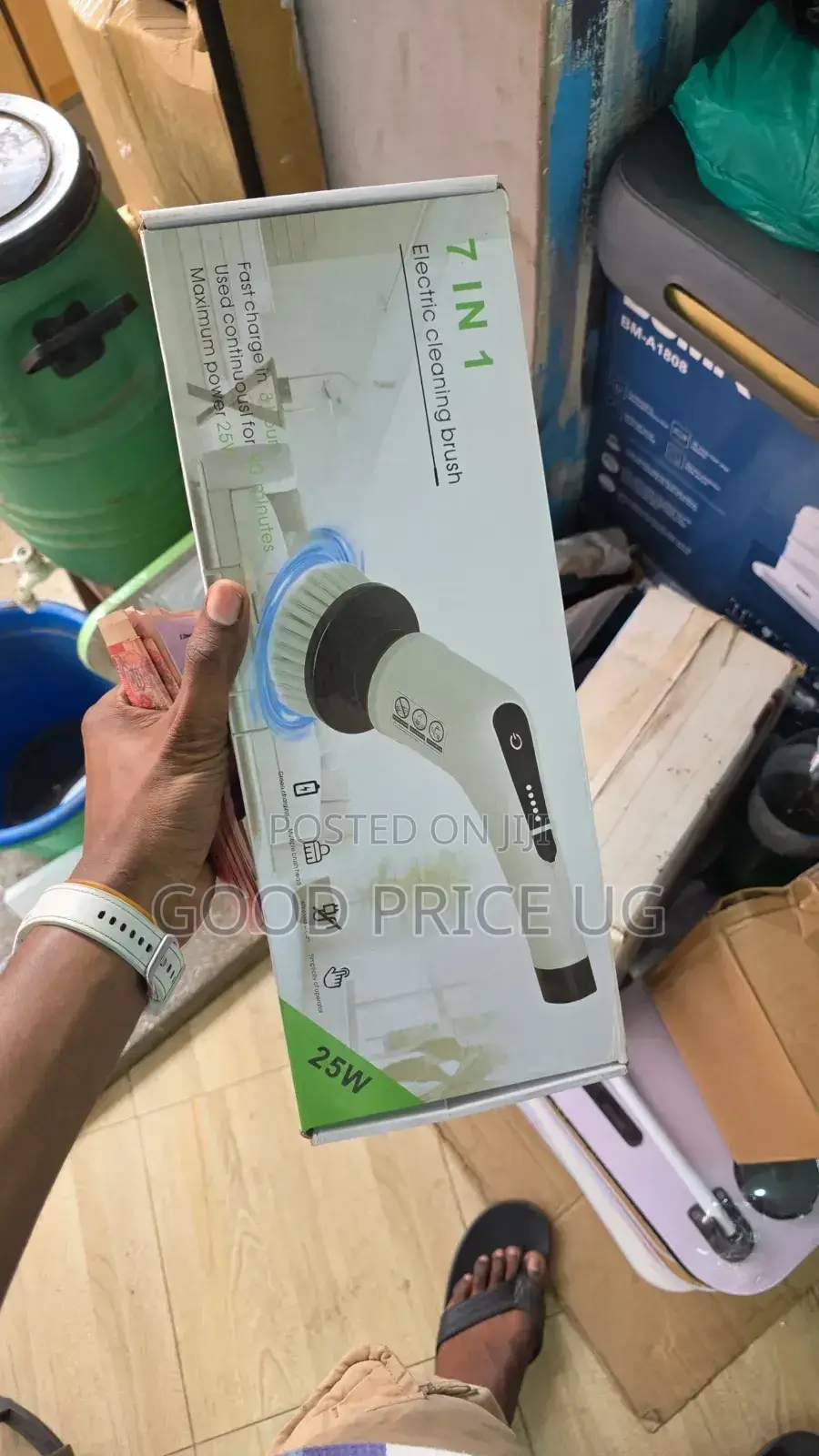 Electric Cleaning Brush 7n1