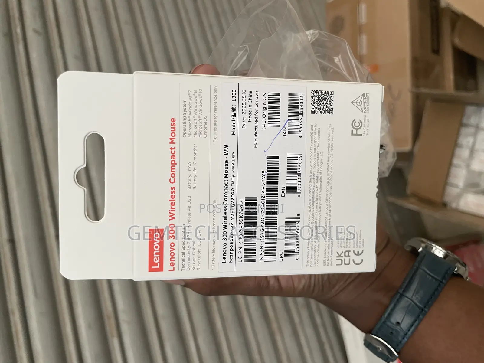 Lenovo 300 Original Wireless Mouse With Batteries