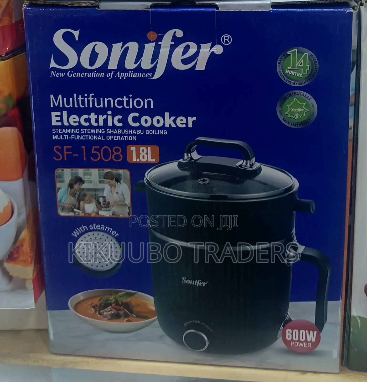 Sonifer Double Multifunctional Electric Cooker Steamer
