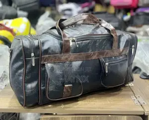 Heavy Duty Leather Travel Bag