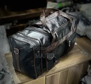 Heavy Duty Leather Travel Bag