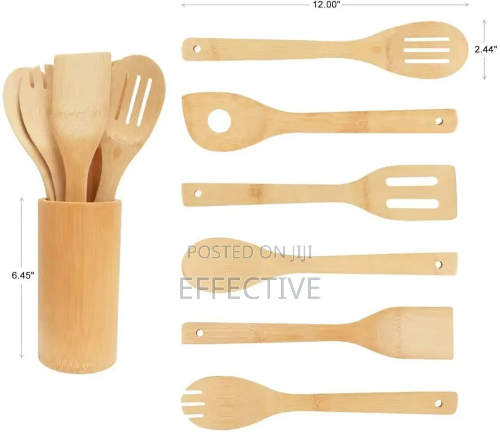 Bamboo Kitchen Utensil Set