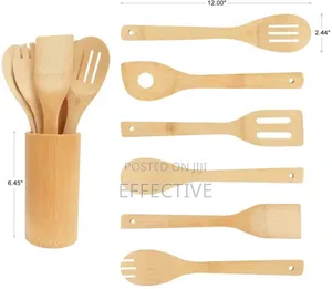 Bamboo Kitchen Utensil Set