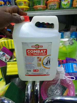 5-liter Bright Sun Combat Tiles/Terrazzo Cleaner.