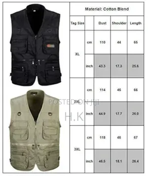 Multi-pocket Utility Vest