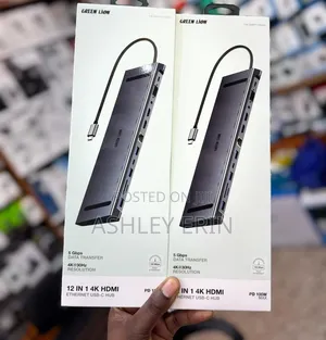Green Lion 12-in-1 Hdmi Ethernet Usb-C Hub