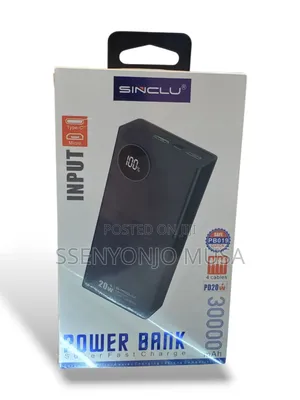 Sinclu Pb019 30000mah 20w Quick Charge Power Bank With 4 C-