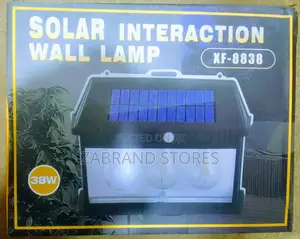 Solar Wall Interaction Lamp