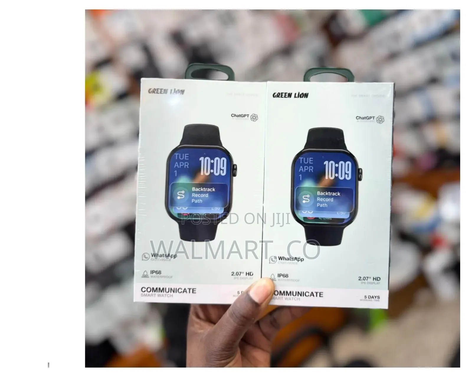 Green Lion Communicate Smart Watch With Whatsapp Chat and Voice