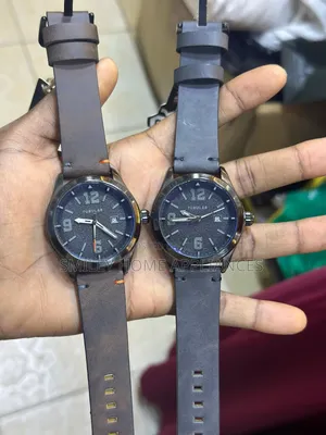 Tubular Men's Authentic Automatic Wrist Time Piece Leather Strapped