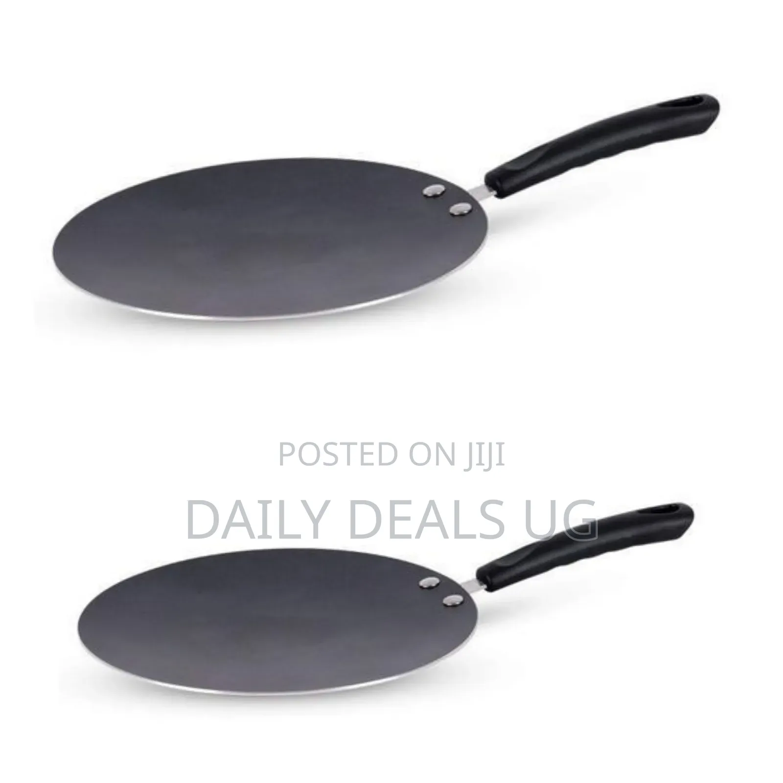 Pancake, Roti Bread, Egg,Chapati Frying Pan (25 Cm)-Black