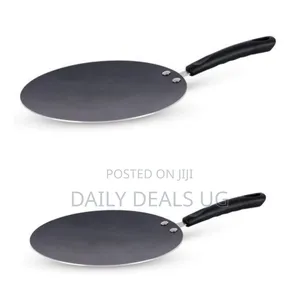Pancake, Roti Bread, Egg,Chapati Frying Pan (25 Cm)-Black