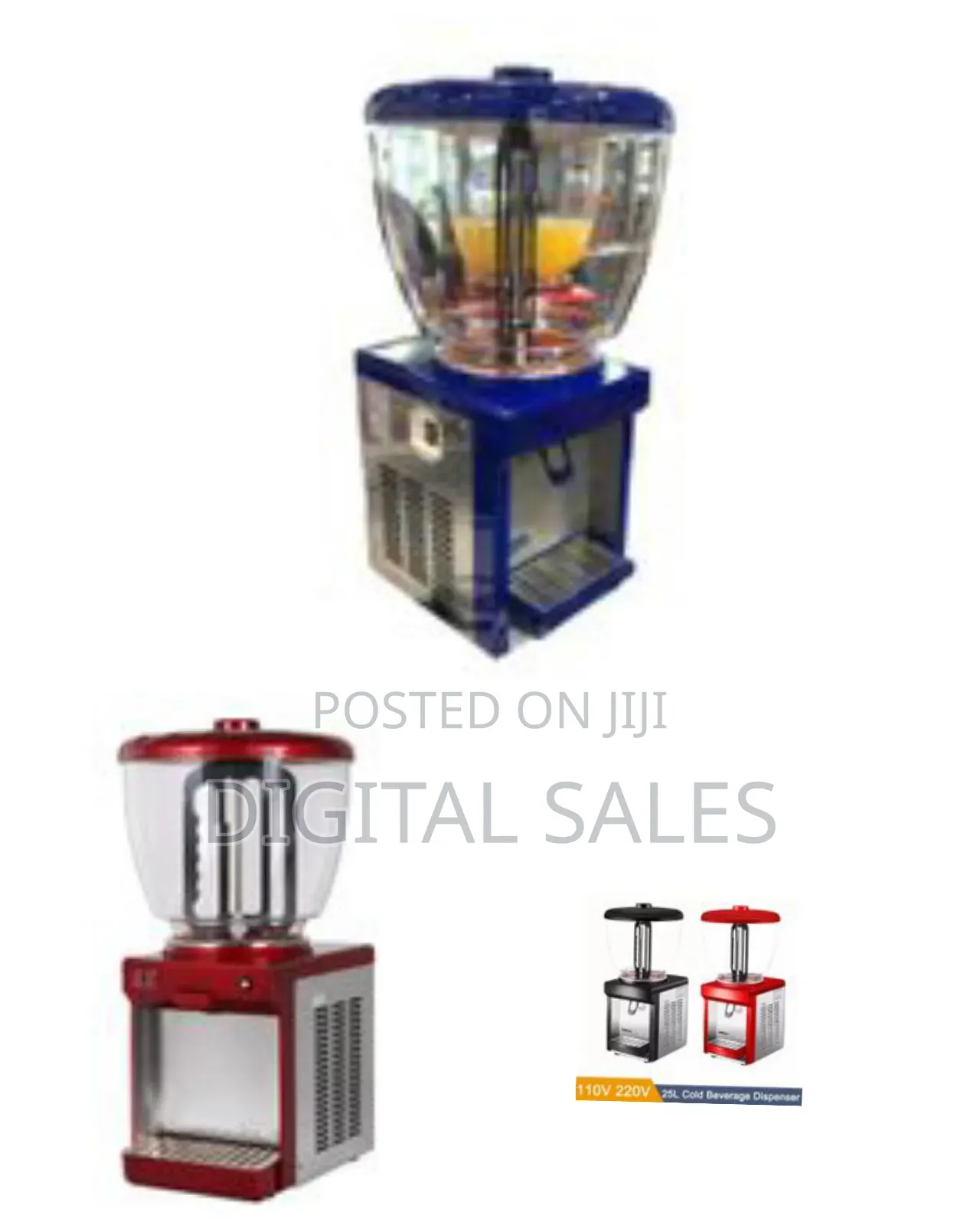 Commercial Beverage Machine 25l Single Tank Machine Juice Cold Drink