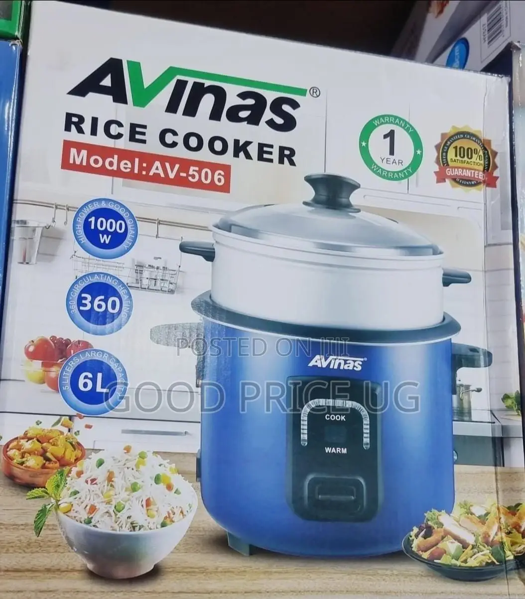 Avinas 6l Ricecooker With Steamer