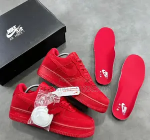 Nike Air Force 1 Suede Red