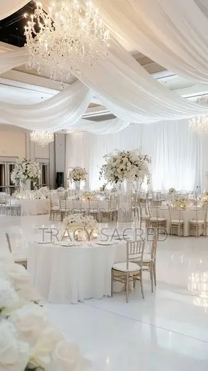 Barbie’S Indoor Wedding Decoration