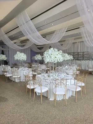 Barbie’S Indoor Wedding Decoration