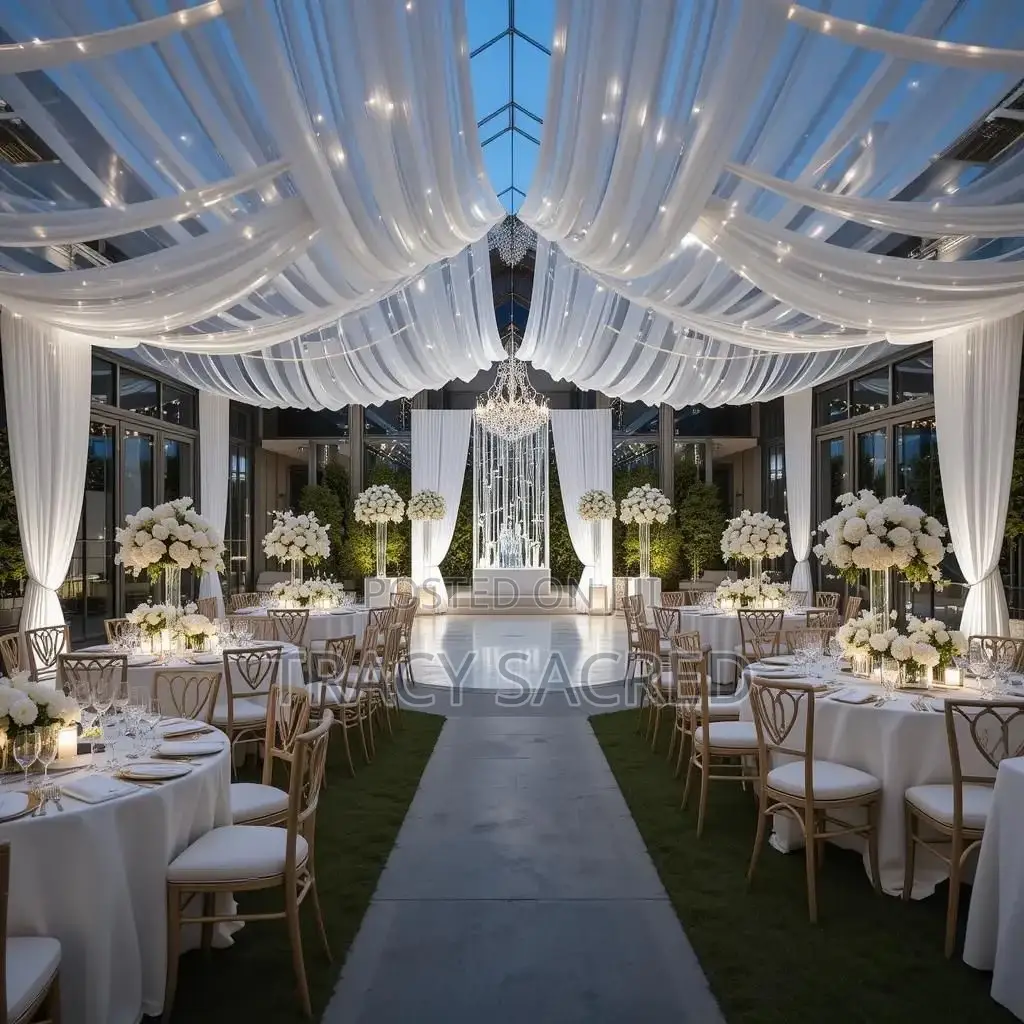 Barbie’S Indoor Wedding Decoration