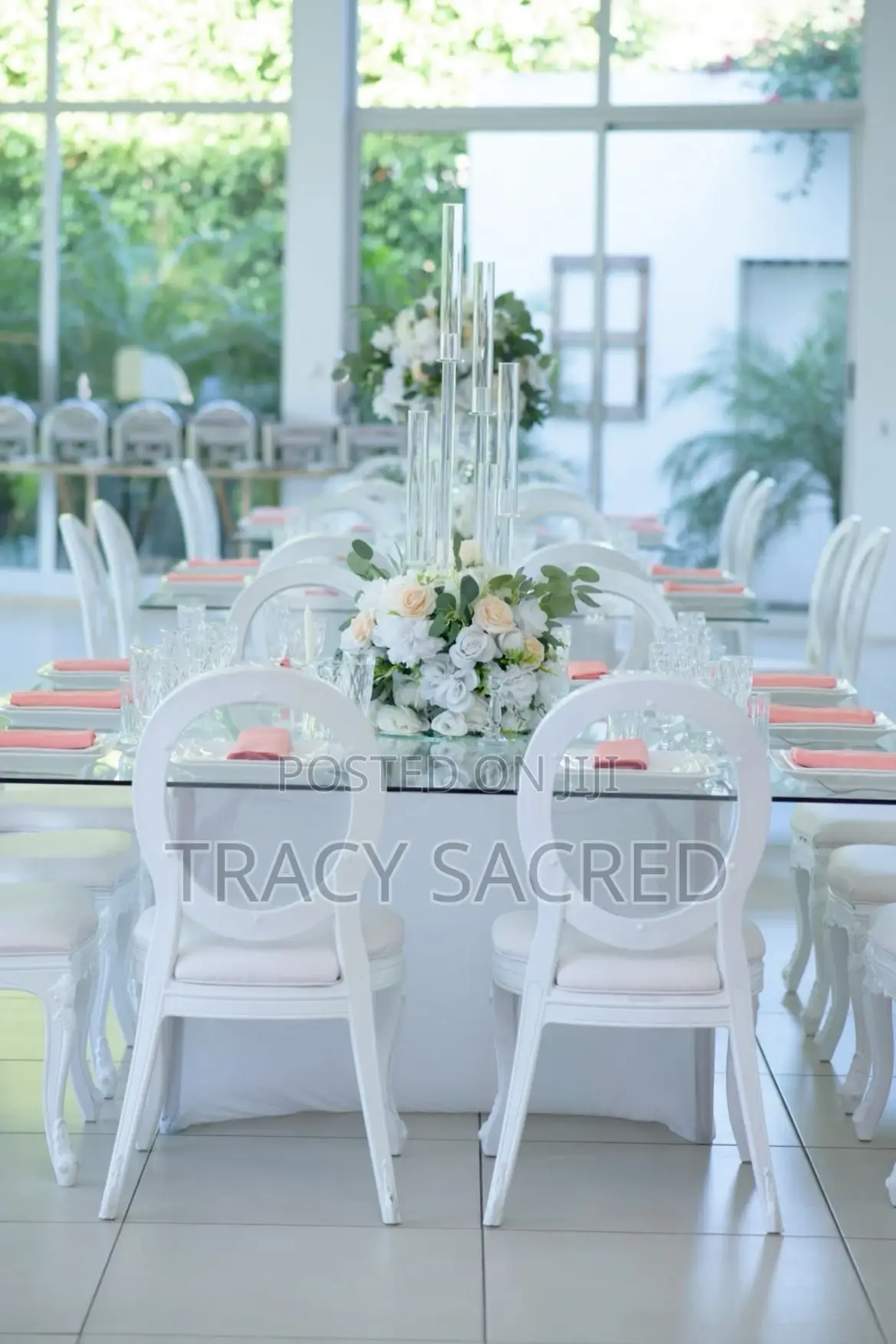 Daphine’S All White Wedding Decoration