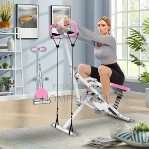 Fitness Smart Row-N-Ride Squat Machine