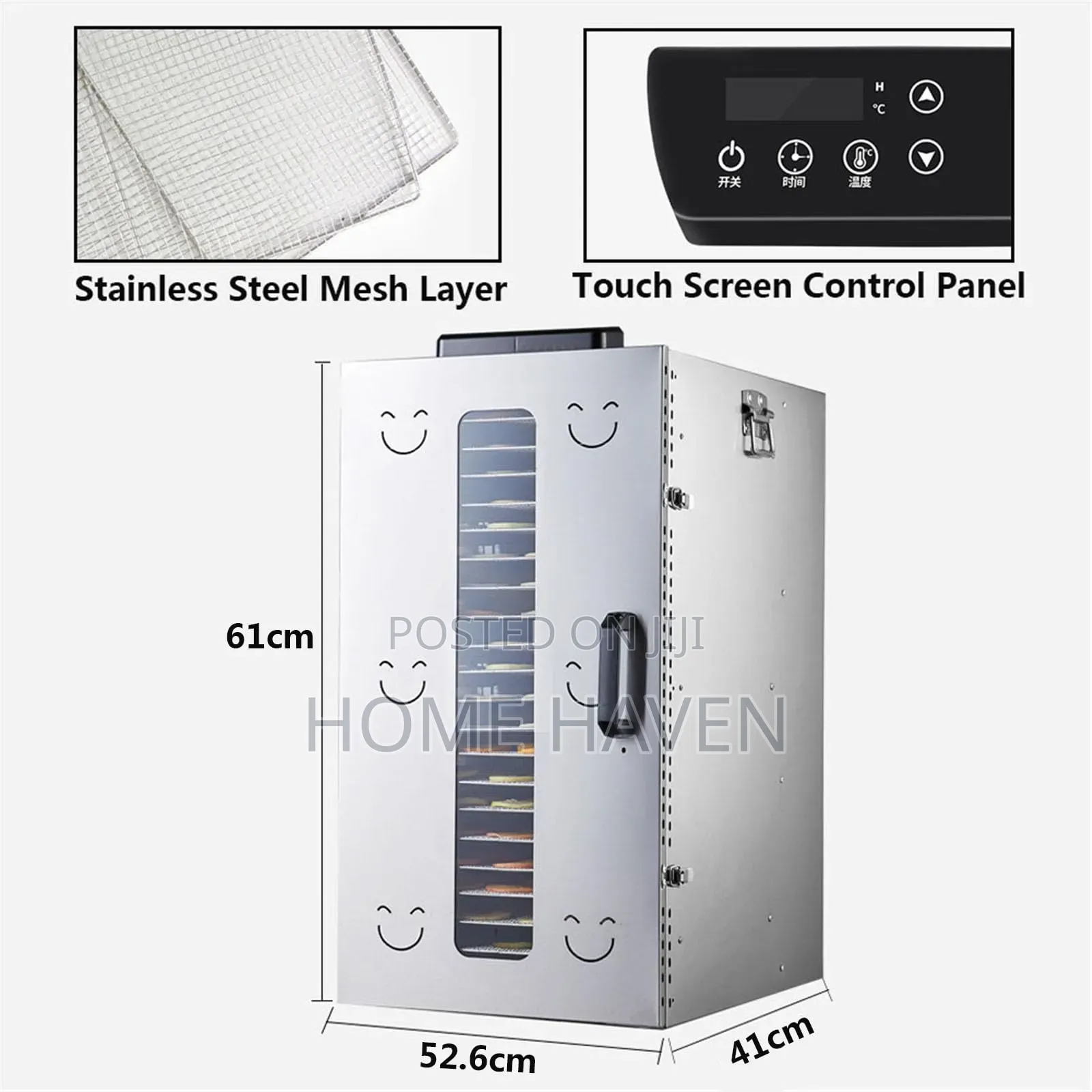 Stainless Steel Food Dehydrator