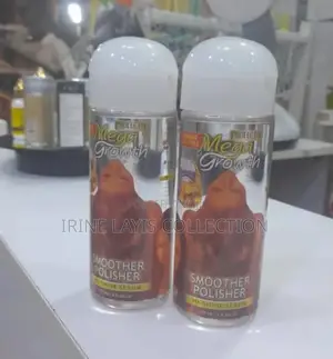 Mega Growth Smoother Polisher Serum.