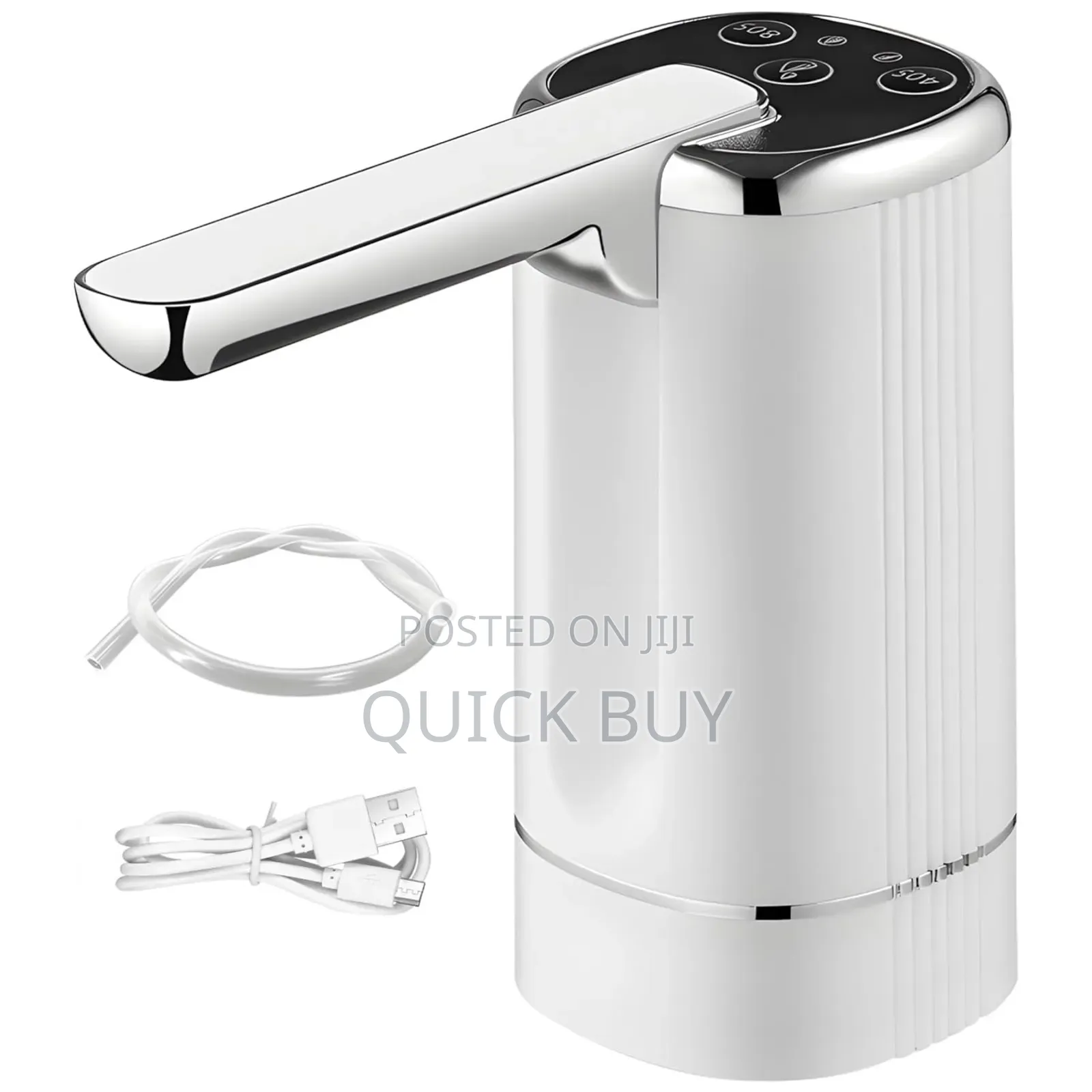 Automatic Water Dispenser Pump Black White