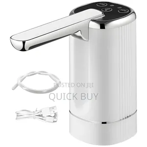 Automatic Water Dispenser Pump Black White