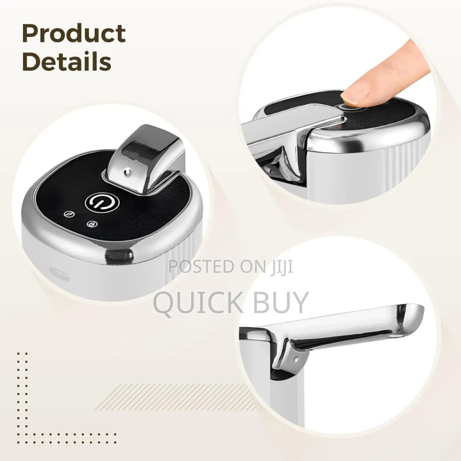 Automatic Water Dispenser Pump Black White