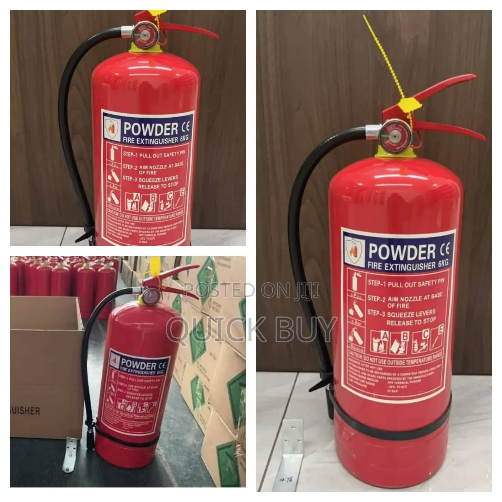 Dry Chemical Powder Fire Extinguisher (6kg)