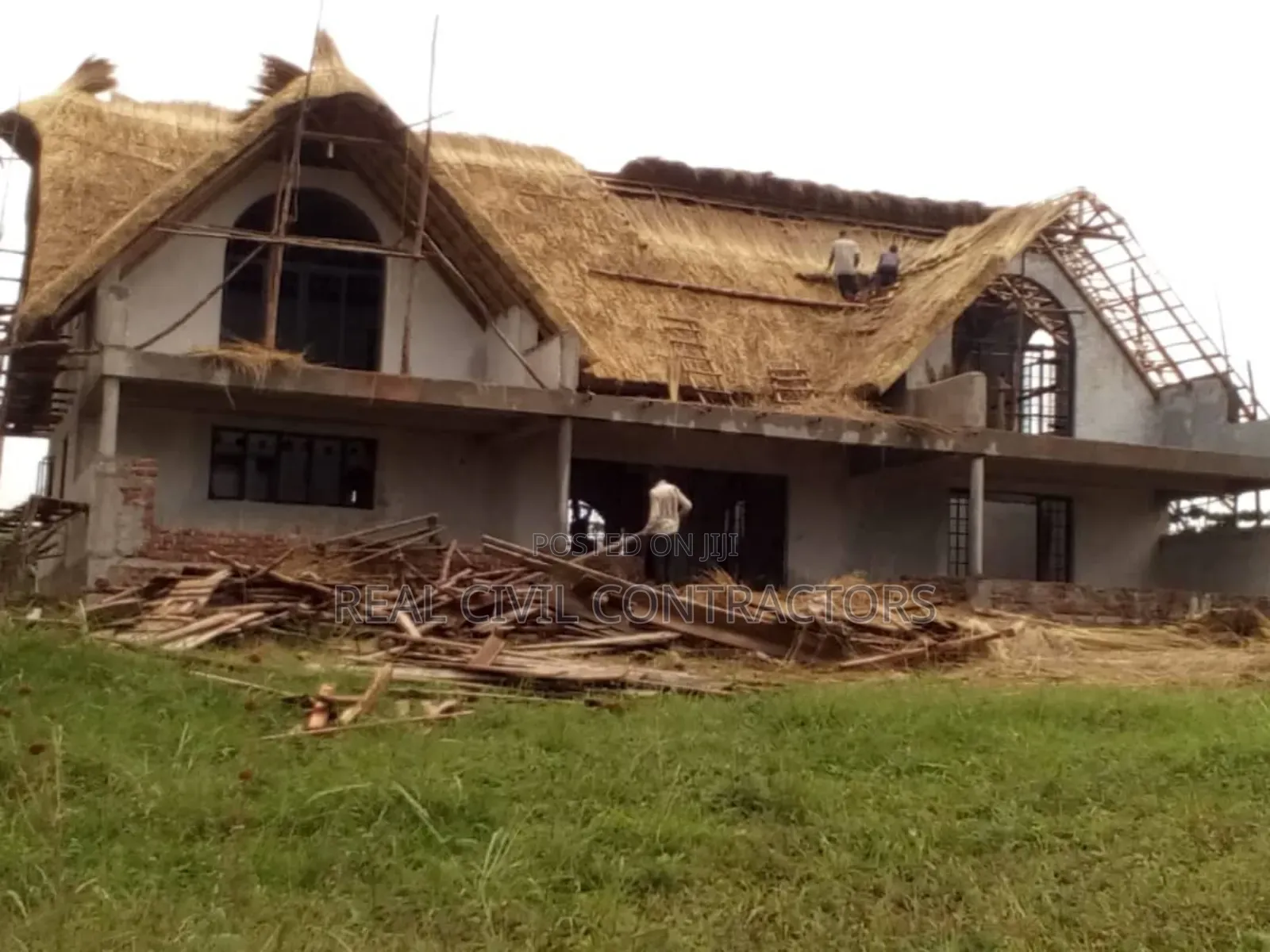 Grass Thatched Houses