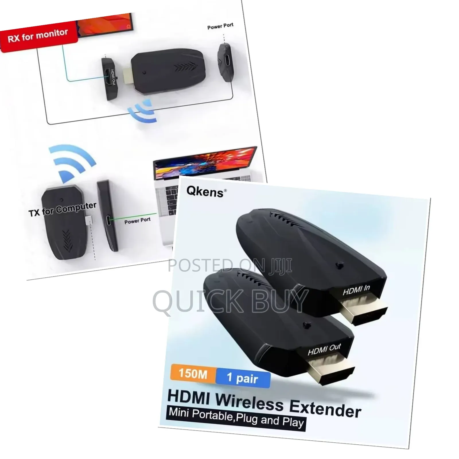 150 Metres Wireless Hdmi Extender Adapters