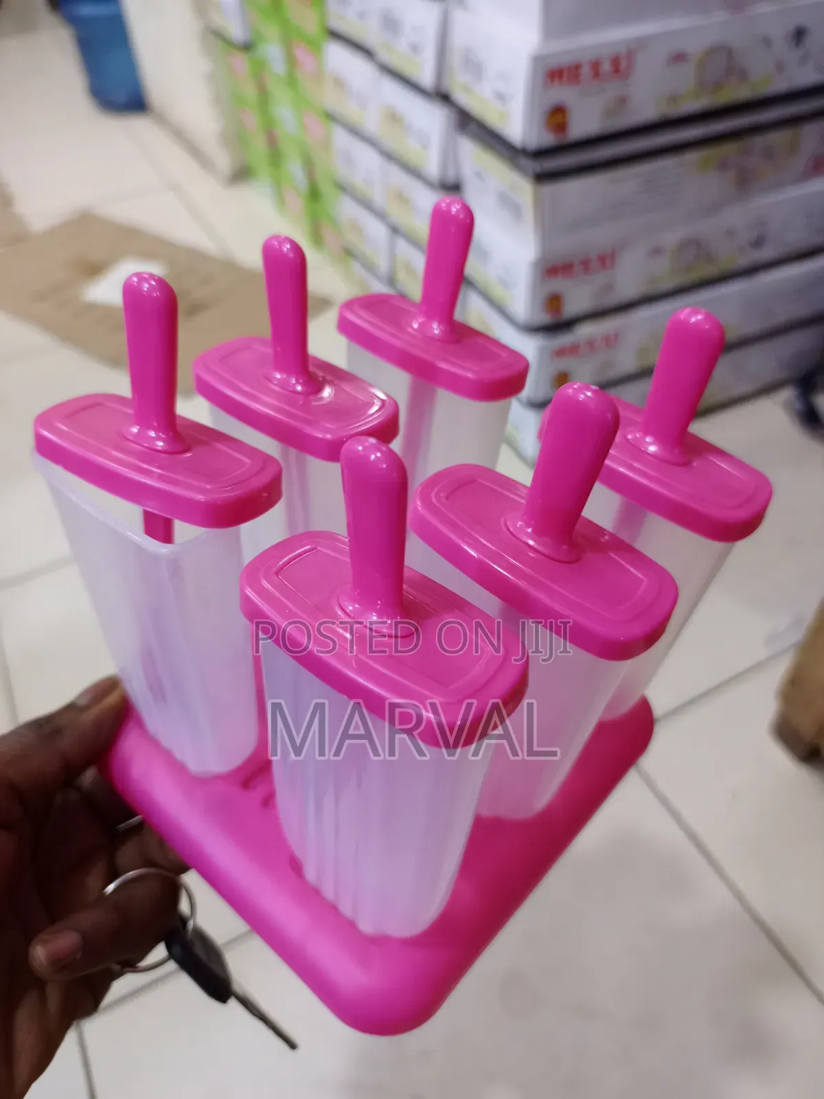 Ice Candy Mold Tray Set