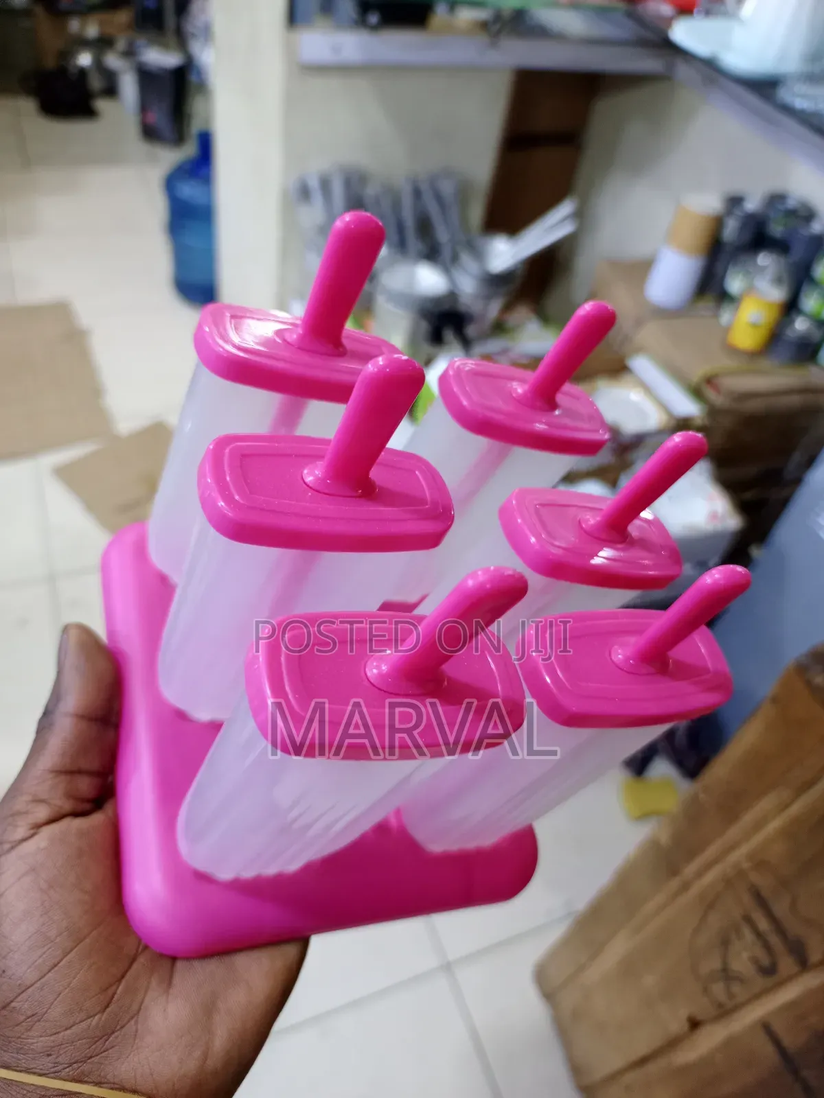 Ice Candy Mold Tray Set