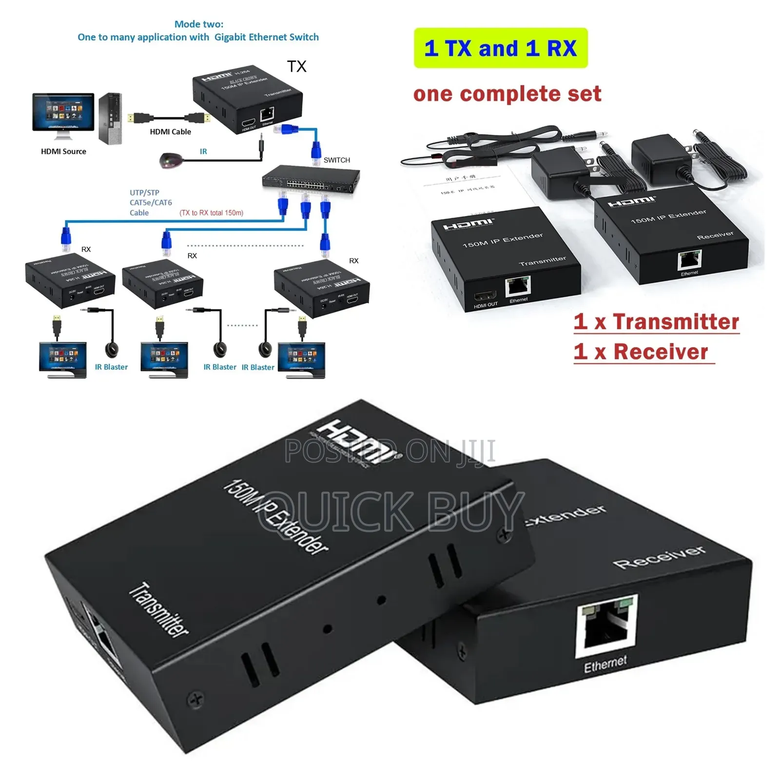 150m Hdmi Ip Extender