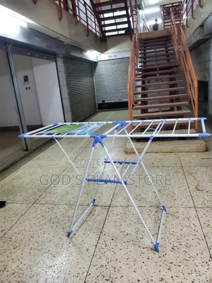 Foldable/Portable Clothes Drying and Hanging Rack