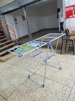 Foldable/Portable Clothes Drying and Hanging Rack