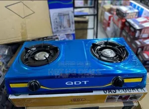 Stainless Steel Cooking Double Gas Stove Burner Cooker