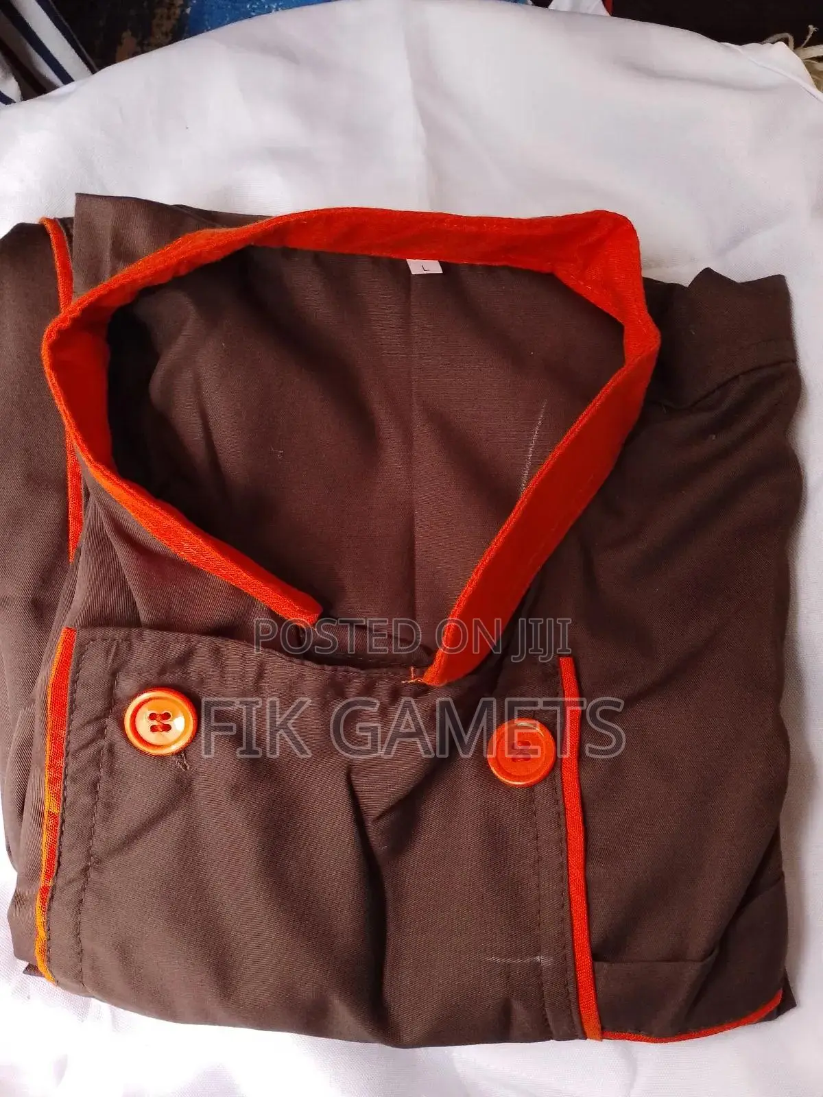 Coffee Brown Chefs Uniforms