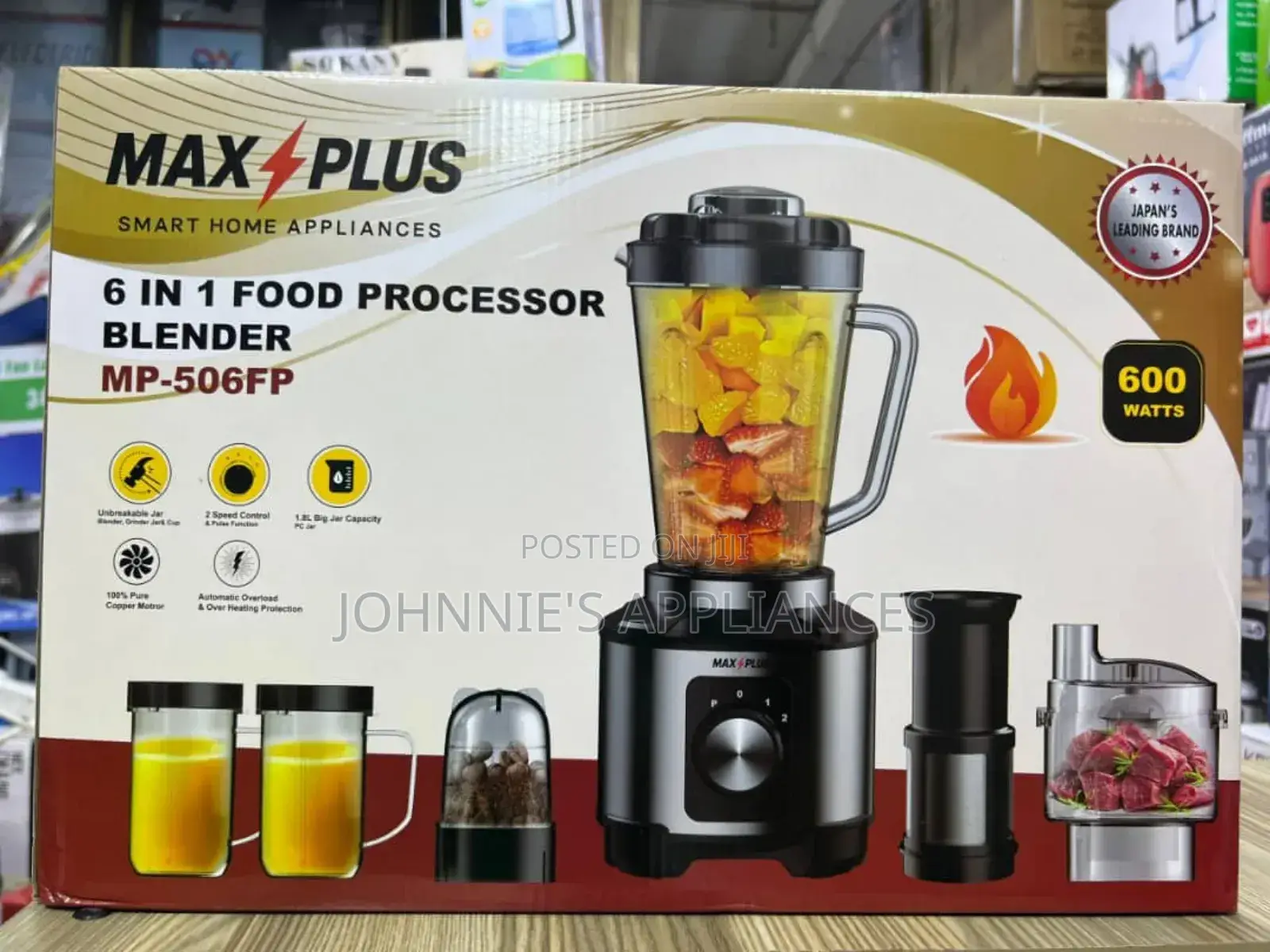 6in1 Max Plus Food Processor Blender