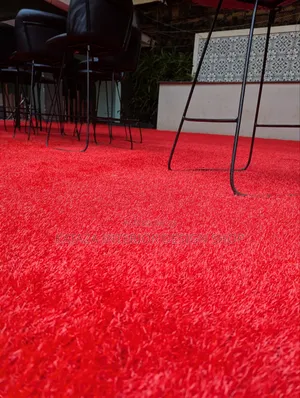 Ground Bar Red Grass Carpet