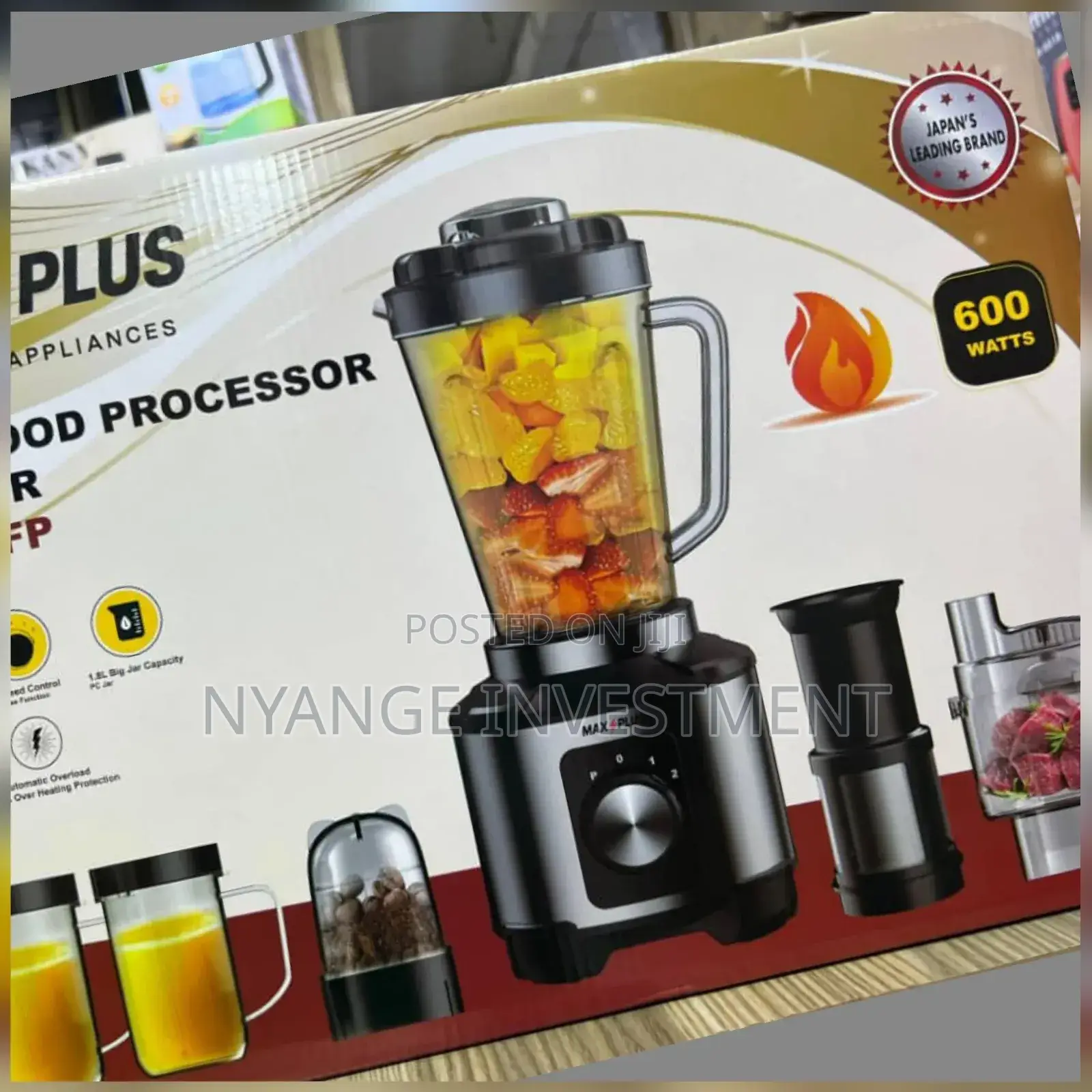 Food Processor and Blender 6 in 1 Maxplus Blender.