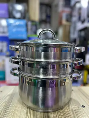5.1 Litres 3 Layer Stainless Food Steamer.