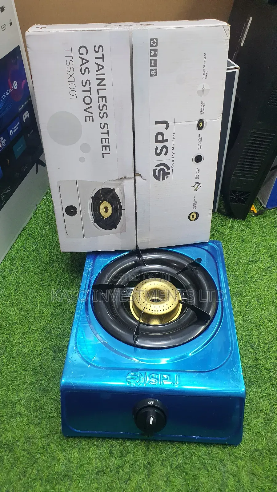 Spj Single Gas Burner With Self Ignition