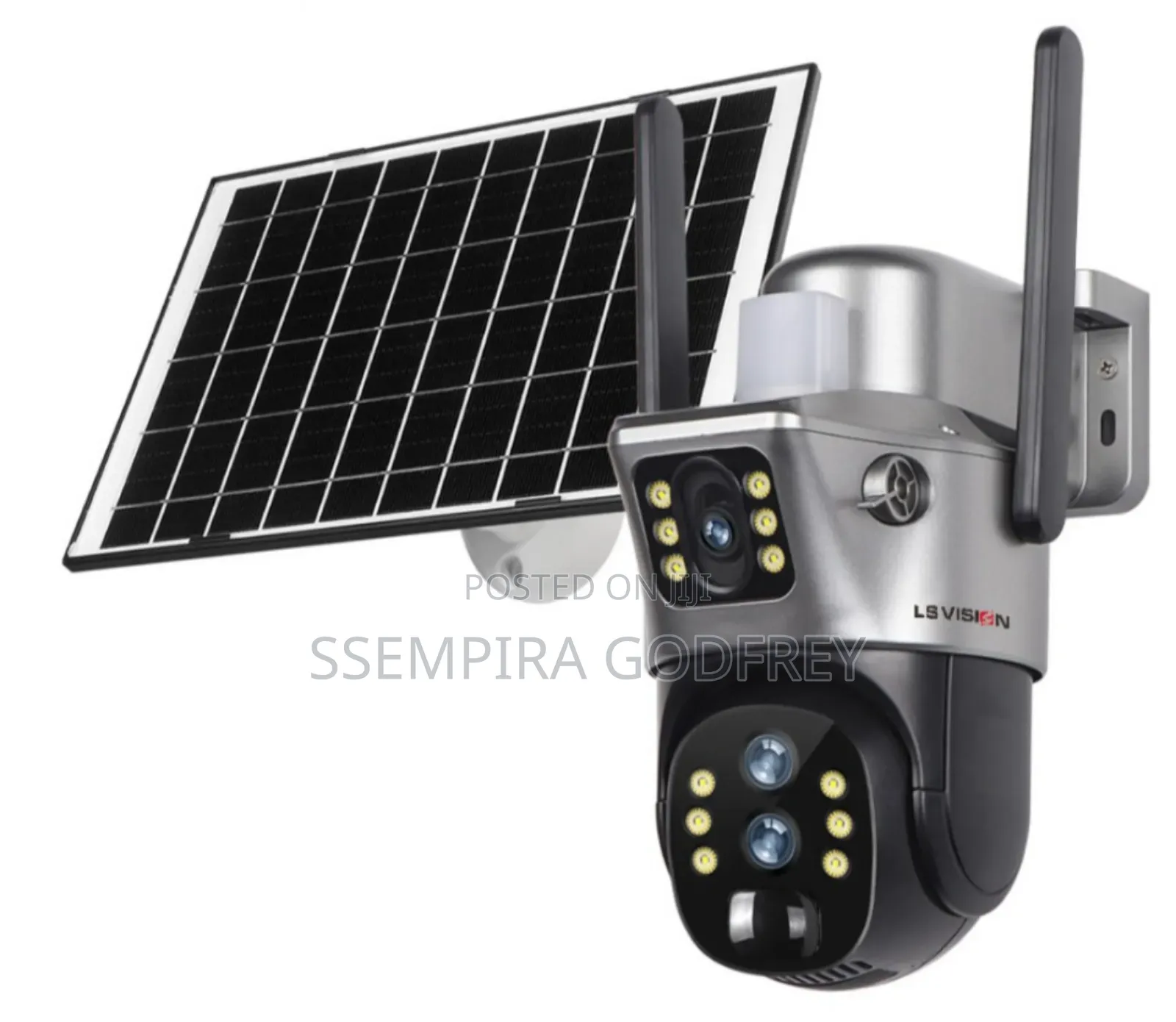Solar Camera With Solar Light
