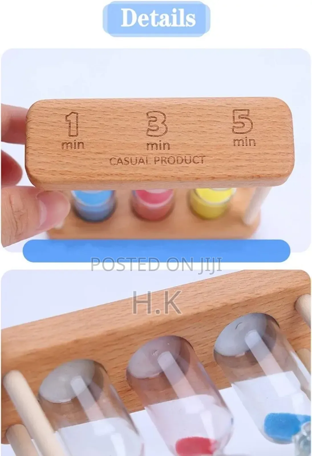 Wooden Sand Hourglass Timer