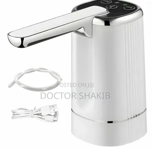 New Automatic Water Dispenser Pump Black White