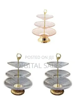 Cake Stand 3 Layer Fruit Tray Living Room Snack Tray Pastry Dessert